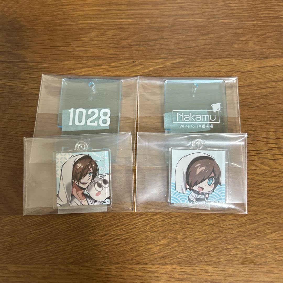 ワイテルズ 極楽湯 銭湯錠風キーホルダー 01_8e29a431-c1bd-403c-9f99-