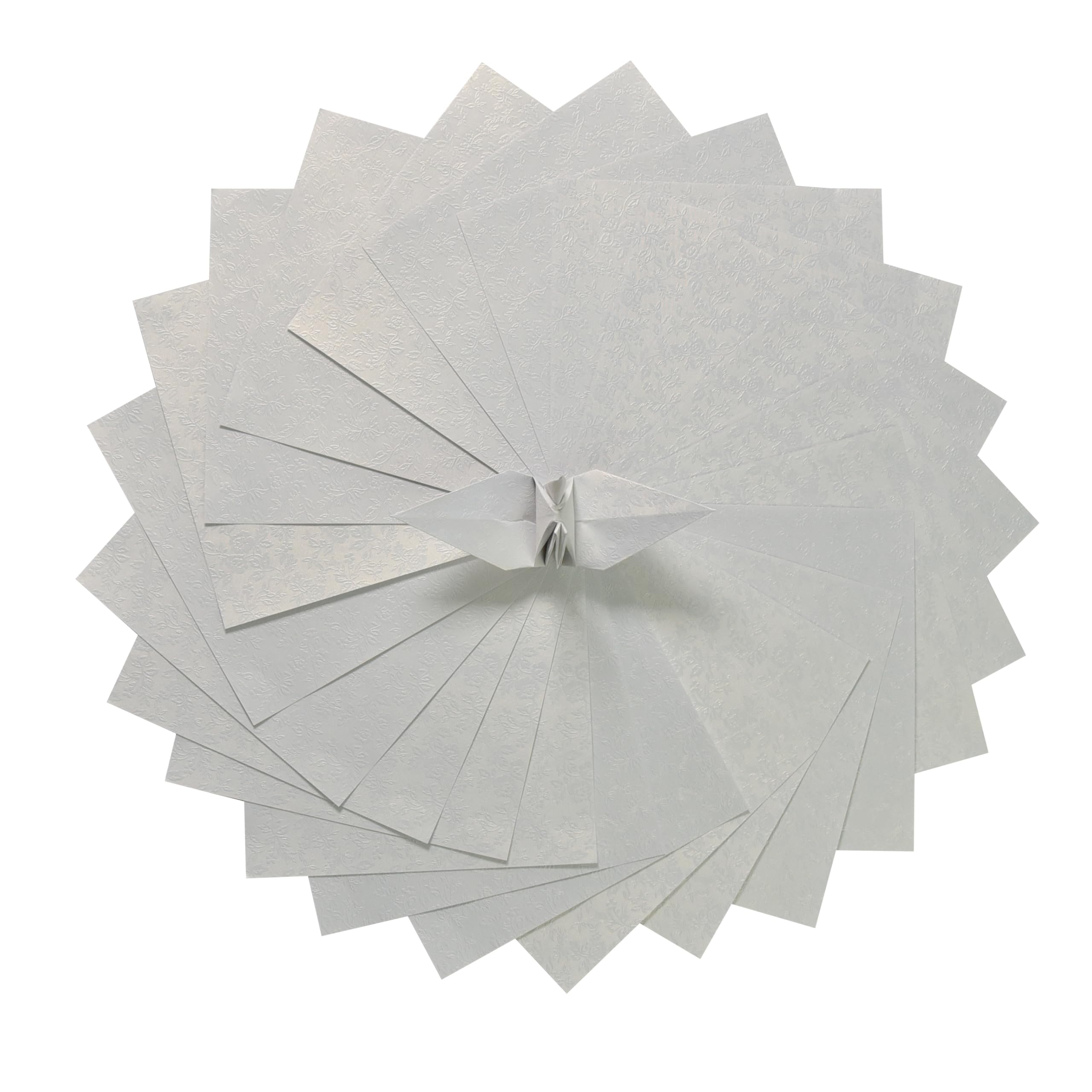 折り紙スタイルの白い装飾アイテム 006080超難解折紙（狐の嫁入り） - 株式会社 日本折紙協会が運営する