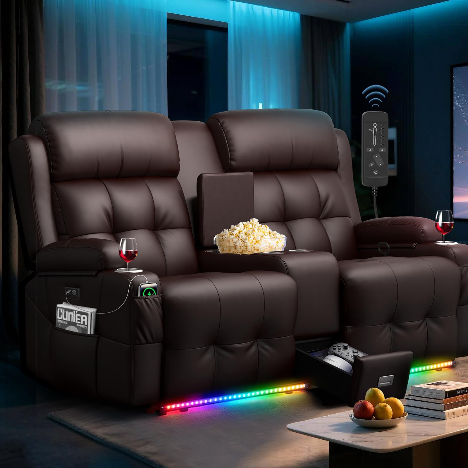 TOMOSLTER Loveseat Recliner Sofa