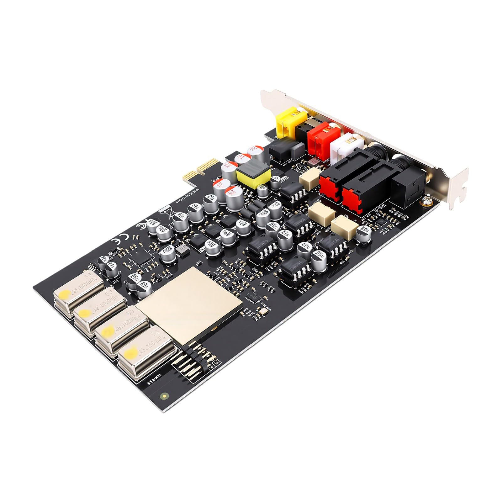 Bewinner PCI Express Sound Card with Rich Features | Excellente clarté sonore, prend en charge divers besoins de connectivité, compatible avec toutes les versions de