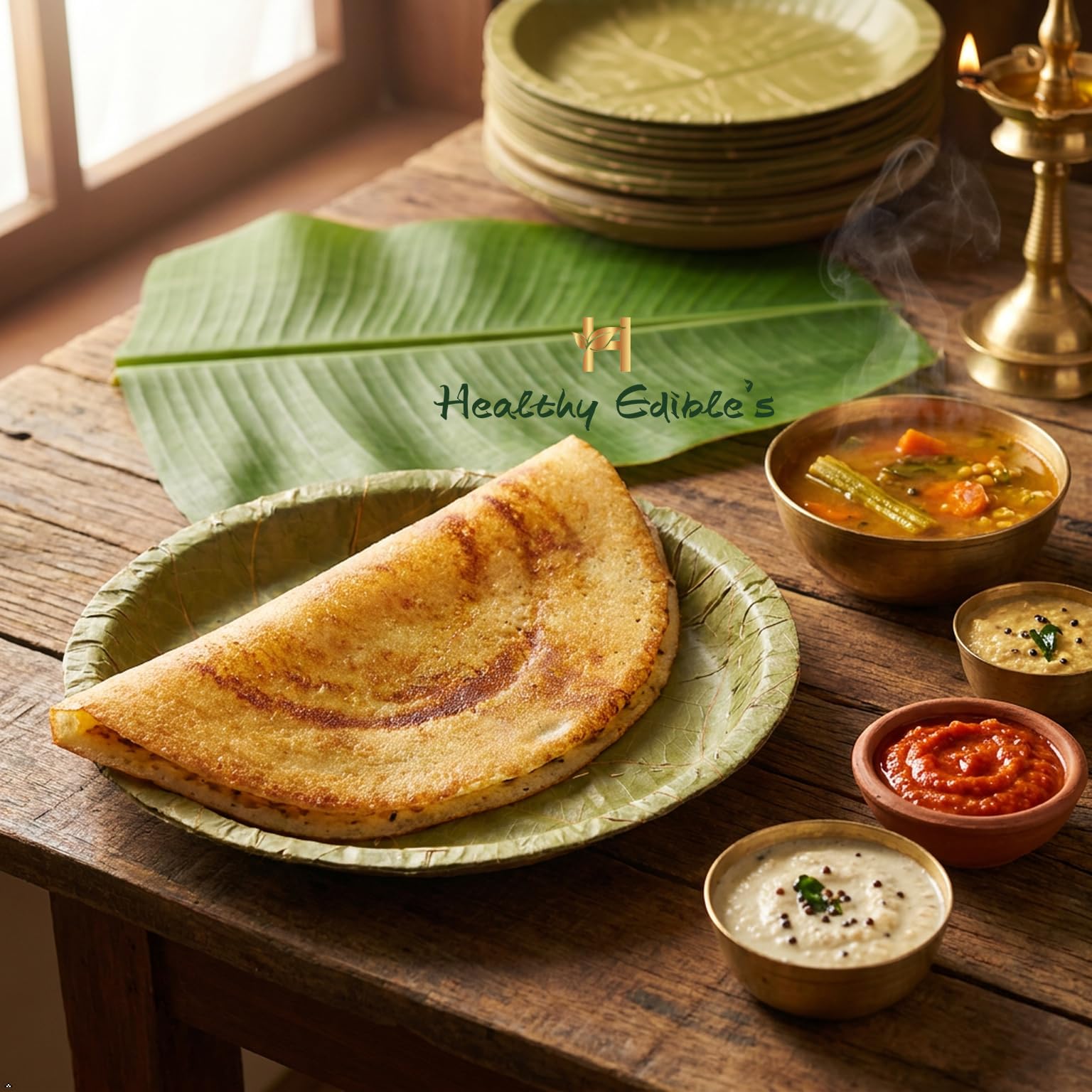 Siali Leaf Plates - Eco-Friendly Disposable Plates -2 Siali Leaf Plates - Eco-Friendly Disposable Plates -2