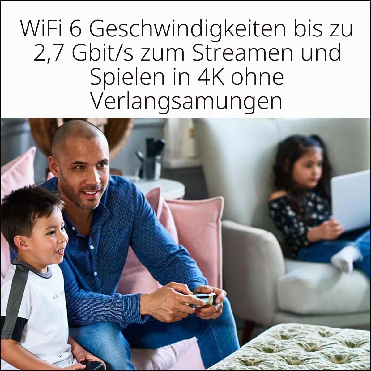 NETGEAR Nighthawk WiFi 6 Kabelmodem-Router CAX30 kompatibel mit Xfinity, Spectrum und Cox, AX2700 (bis zu 2,7 Gbit/s) DOCSIS 3.1