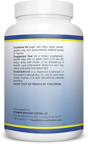 Miniatura 8 de Vitamina C 1000 Mg con Bioflavonoides, 180 Tabletas
