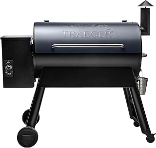 Traeger Grills Pro Series 34 Electric Wood Pellet Grill and Smoker, Blue