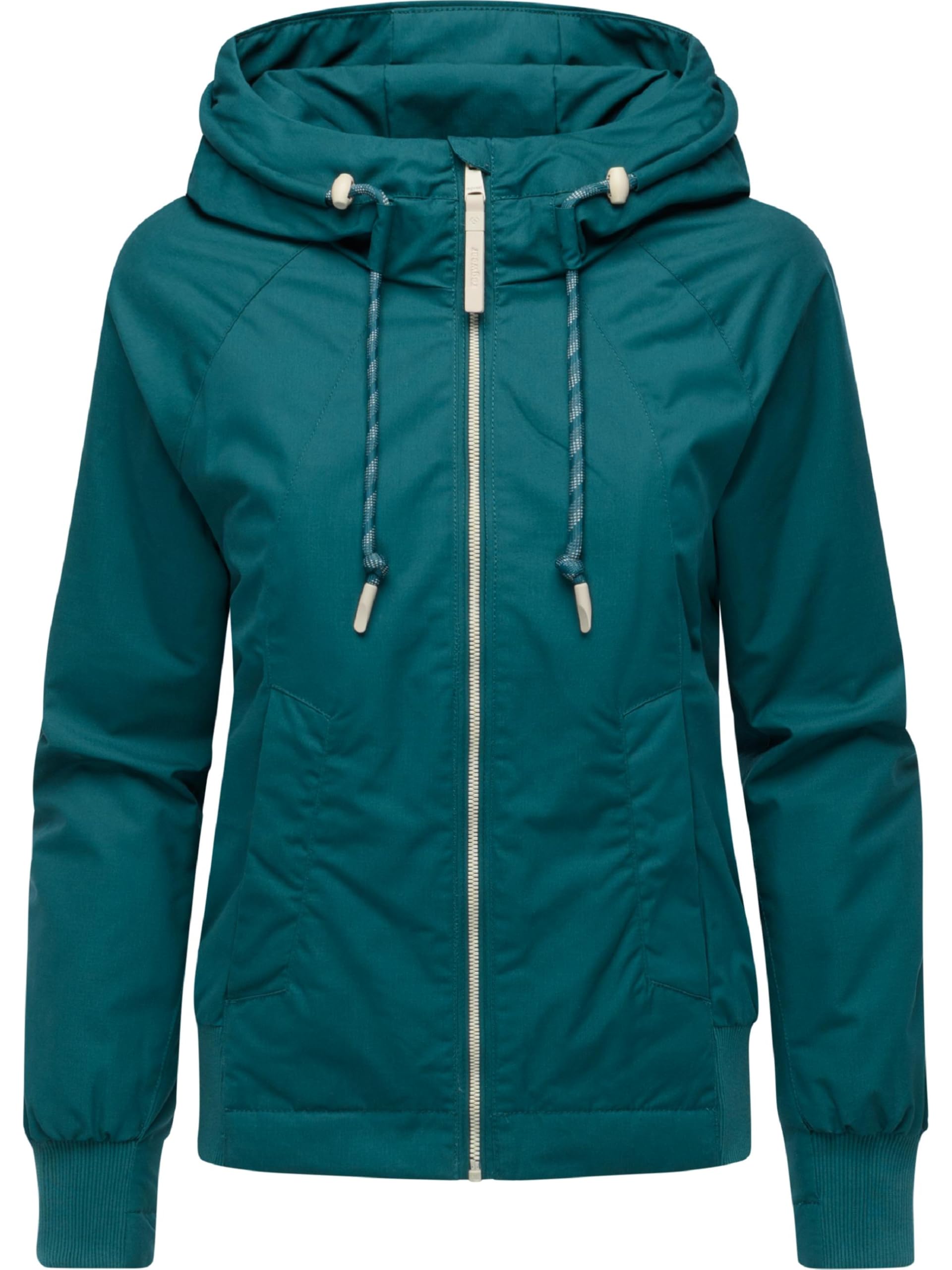 Ragwear Damska lekka kurtka przejściowa z podszewką pluszową i kapturem Lumie YOUMODO XS-XXL