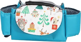 NOLITOY Saco De Carrinho De Bebê Saco De Fraldas Acessórios De Berço Mochila Organizador Bolsa Carrinho De Malha Organizador Pram Organizador Saco Organizador Do Bebê Saco Desenhos