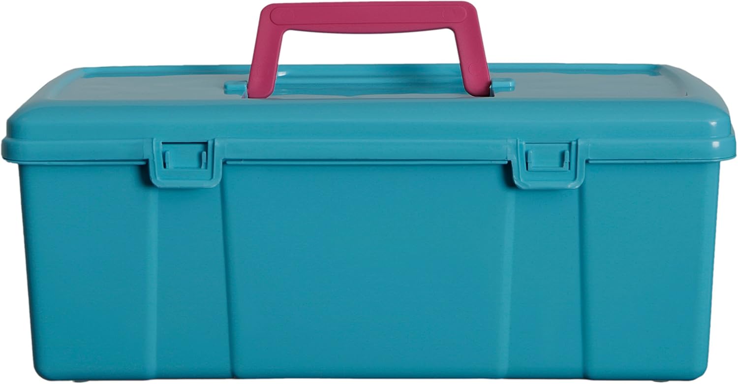 Whitefurze 14inch Multipurpose Storage Box Organizer with