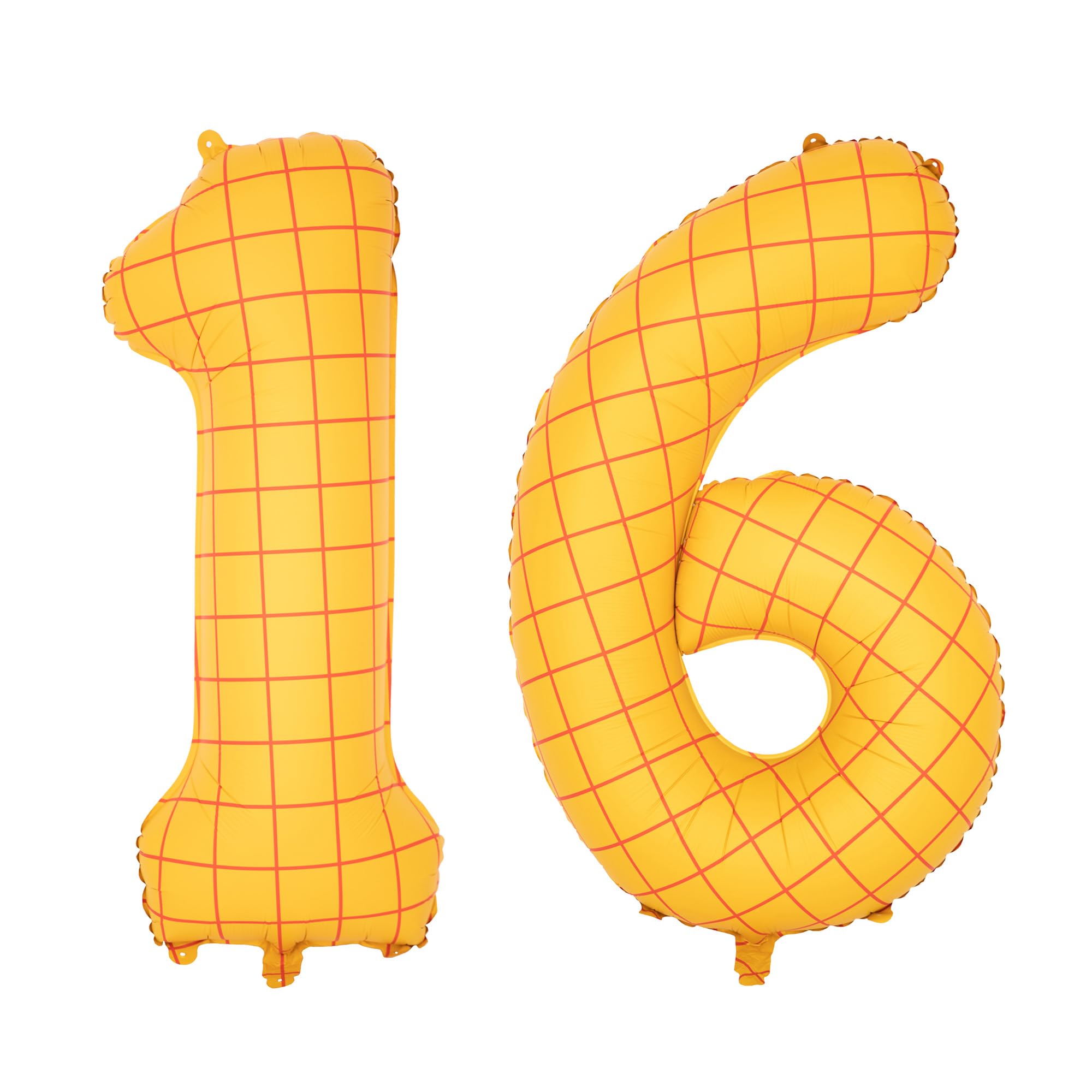 40-Inch Large Number Balloon Toy Inspired Story Matte Yellow Birthday Balloon Western Rodeo Party Supplies Boy Girl Story Anniversary Kids Birthday Party Cowboy Farm Themed Baby Welcome Decorations