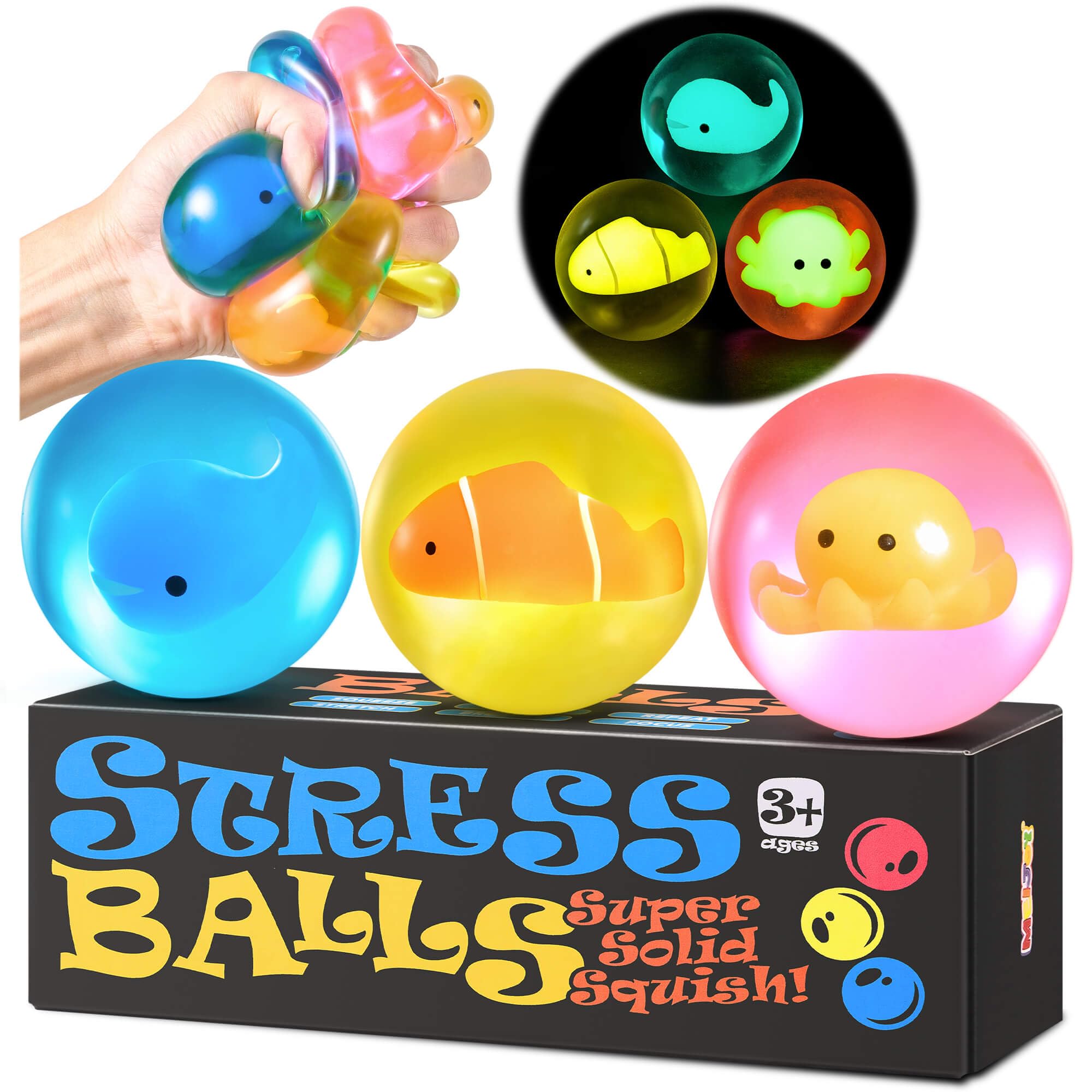 Set De 4 Bolas Antiestrés De Silicona Con Burbujas Y Sonido Pop, Juguete Sensorial Para Aliviar Ansiedad Y Fortalecer Manos