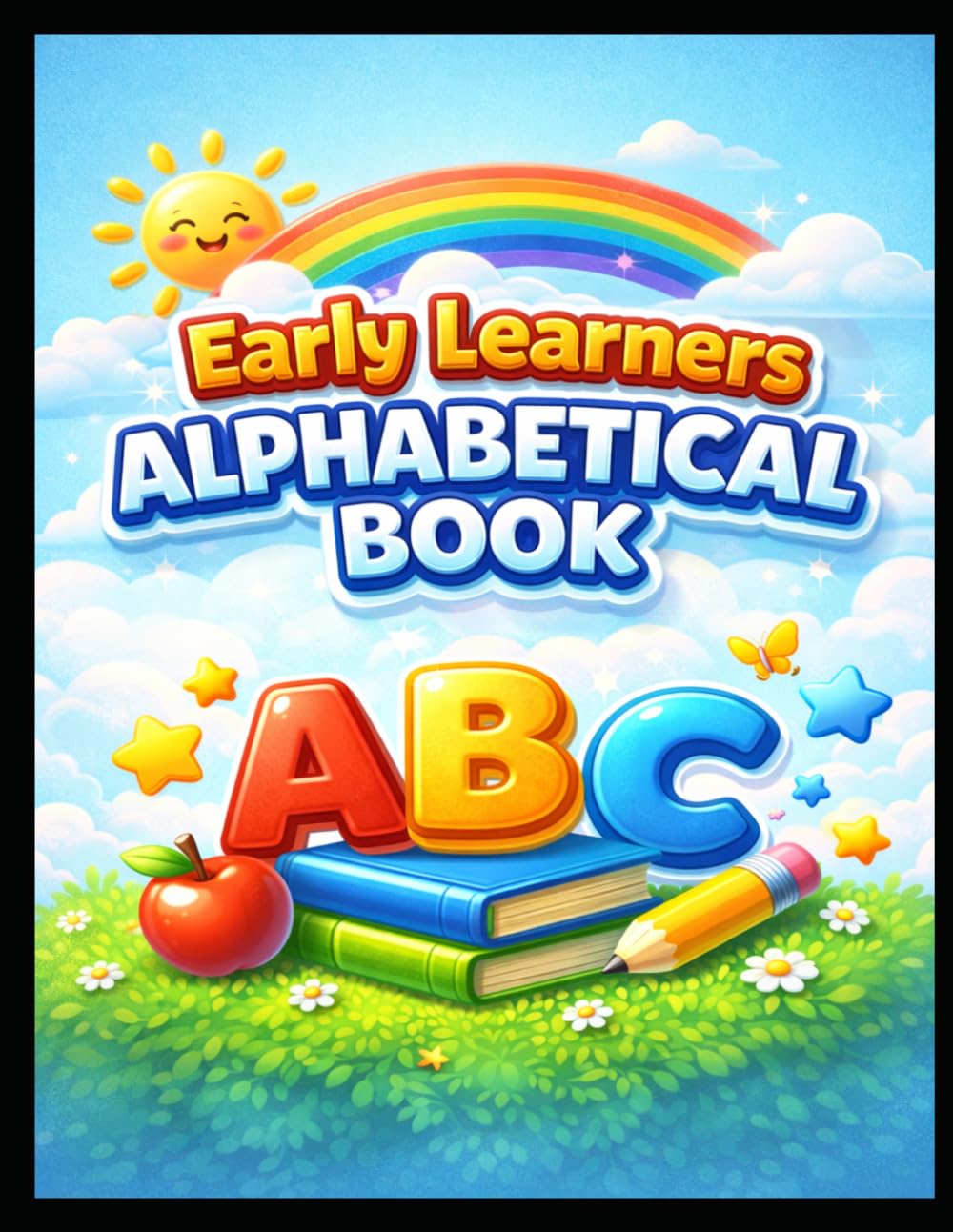 Early Learners Alphabet Book: A Beginner-Friendly Alphabet Book for Toddlers