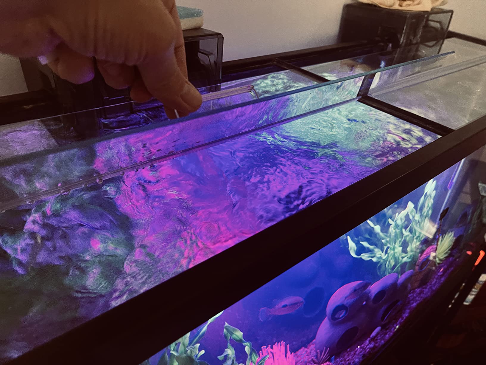 9/mo Finance Aquarium Glass Canopies for Aquariums with & Without