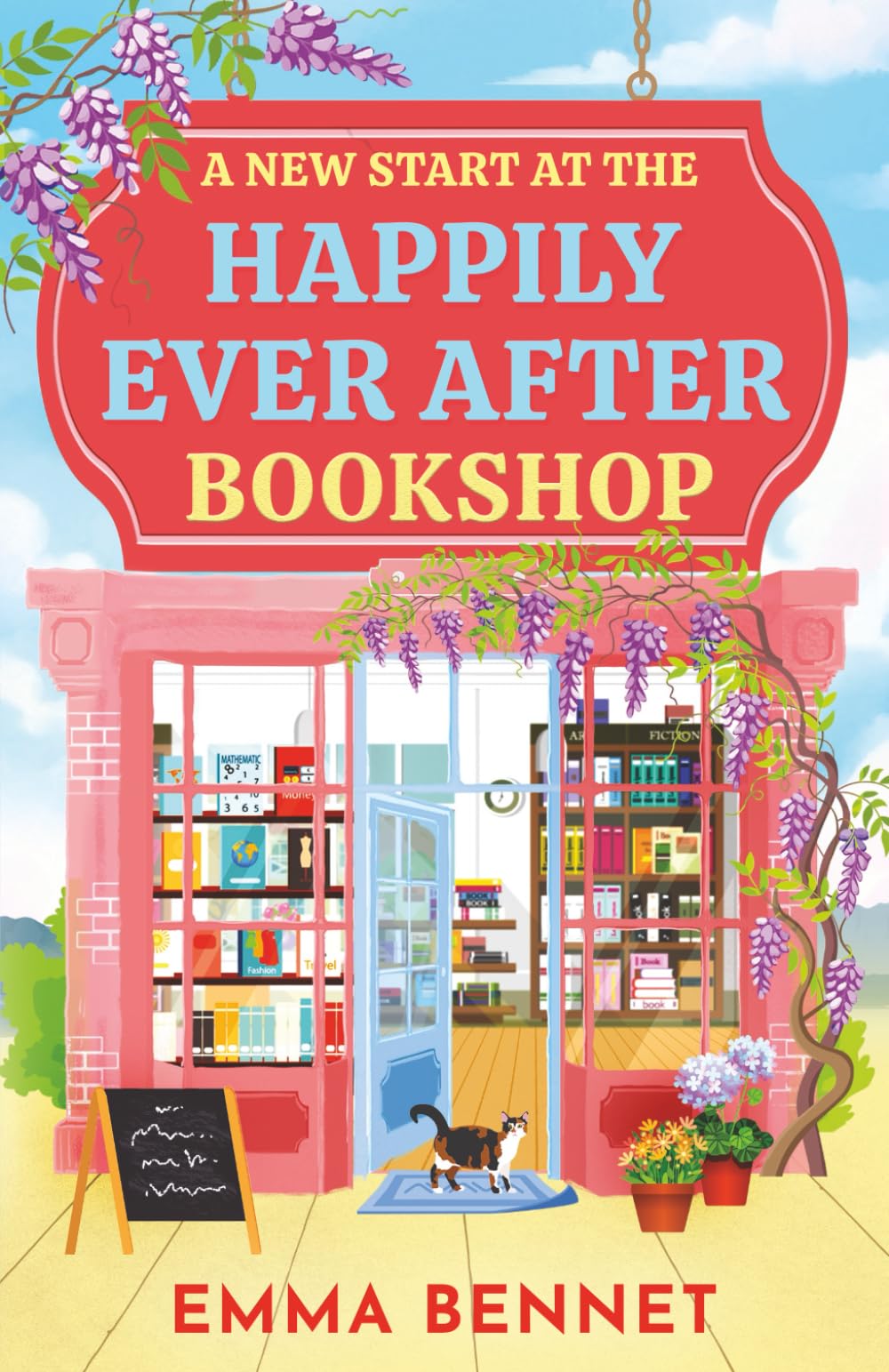 A New Start at the Happily Ever After Bookshop: an uplifting, heartwarming small-town romance of second chances, with slow-burn chemistry and a guaranteed HEA: 1 (Castle Cove)