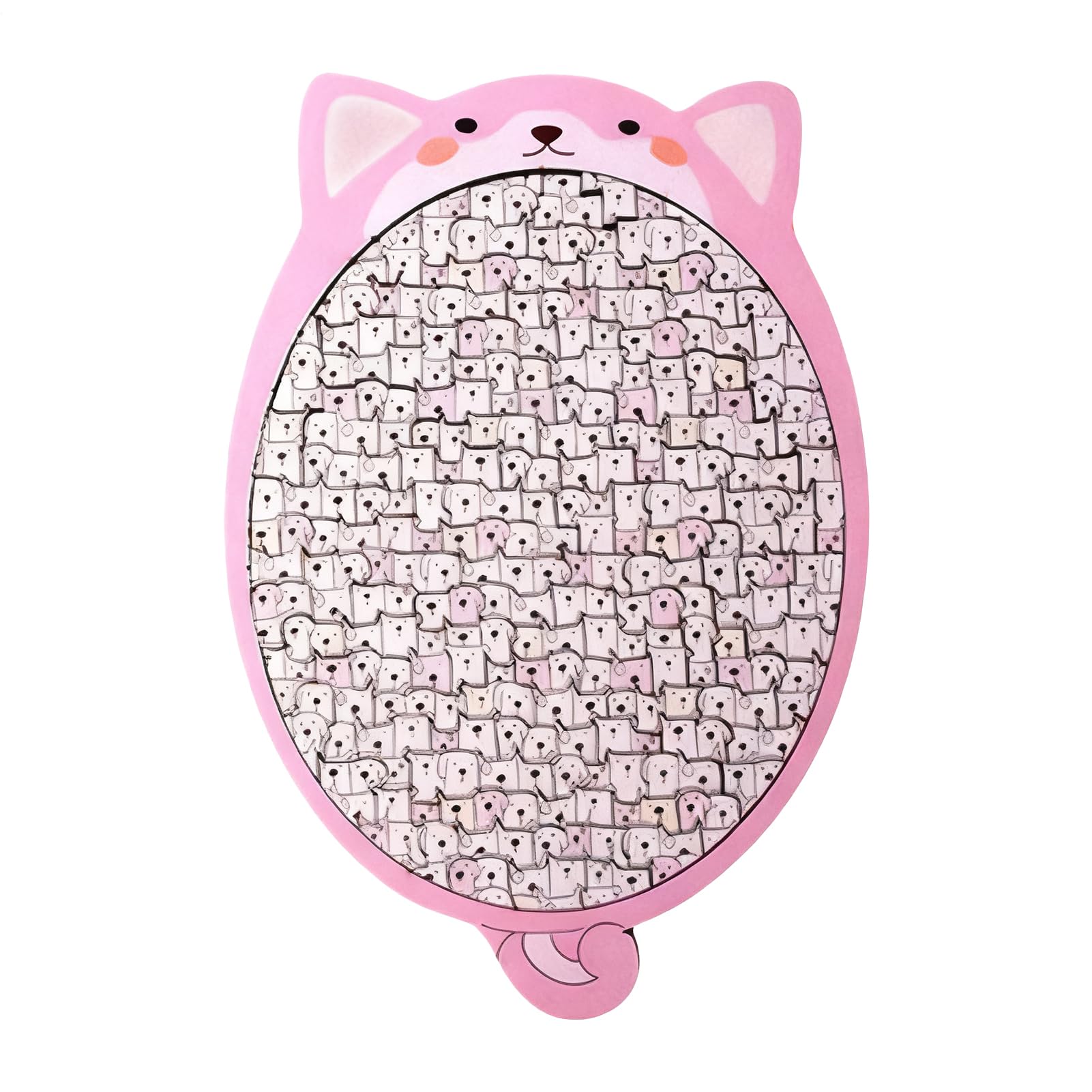Puzzle Giocattoli Educativi Divertenti In Legno | Puzzle Artistico Di Cucciolo E Giochi Divertenti Per Casa Ufficio Lavoro Scuola Decorazione Domestica Rilassamento Fidanzata