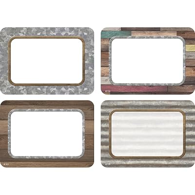 Teacher Created Resources Home Sweet Classroom Name Tags, 3.5-inch x 2.5-inch, 36 Per Pack, 6 Packs (TCR8829-6)