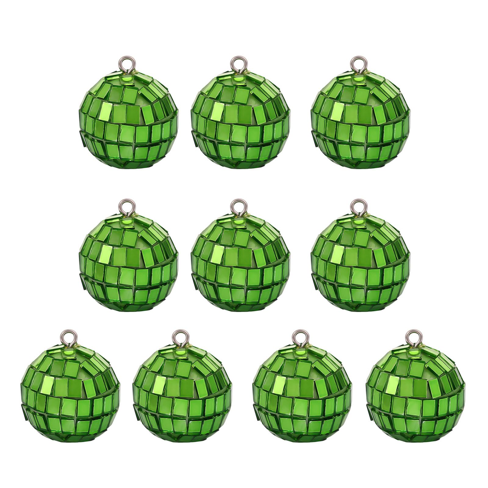 Linvimia Fruit Green Festival Christmas Ornament Glasses Ball With Reflective Coating Christmas Home Decoration For Holiday Decorations Ornament Ball