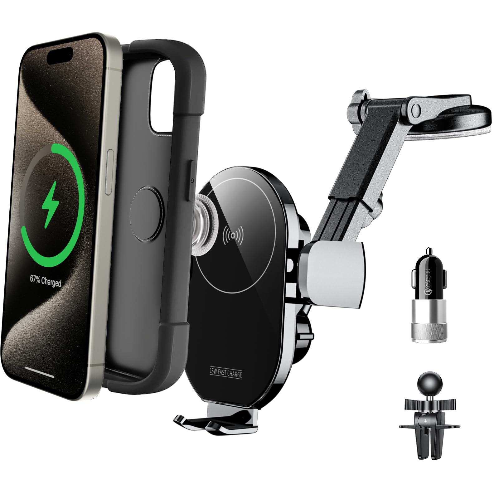 Iphone Best Wireless Charger Through Case Portable Charger Best