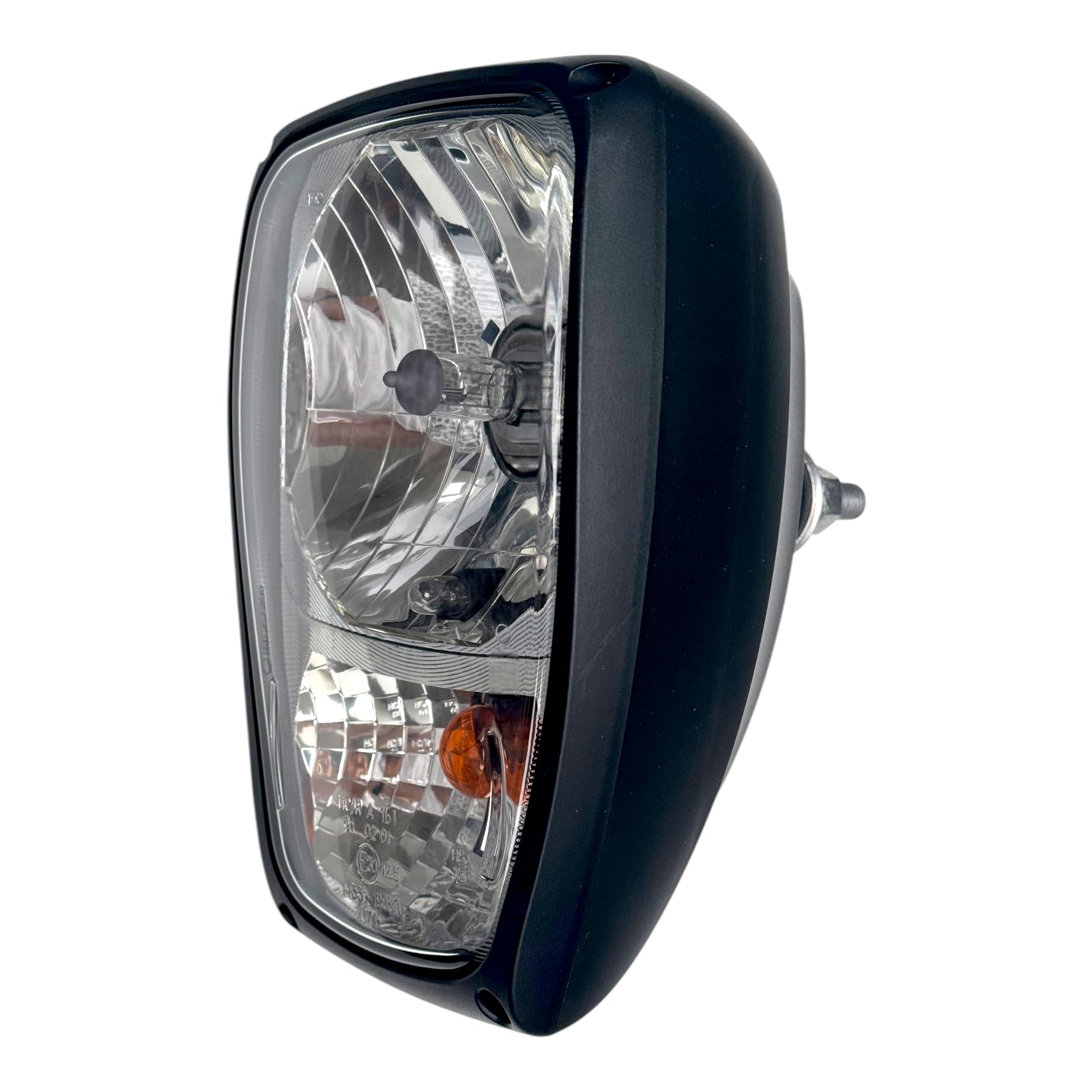 2 faros halógenos para cargadoras de ruedas, excavadoras, maquinaria de construcción (alemán DT04-6Pl universal, con bombillas de 12 V)