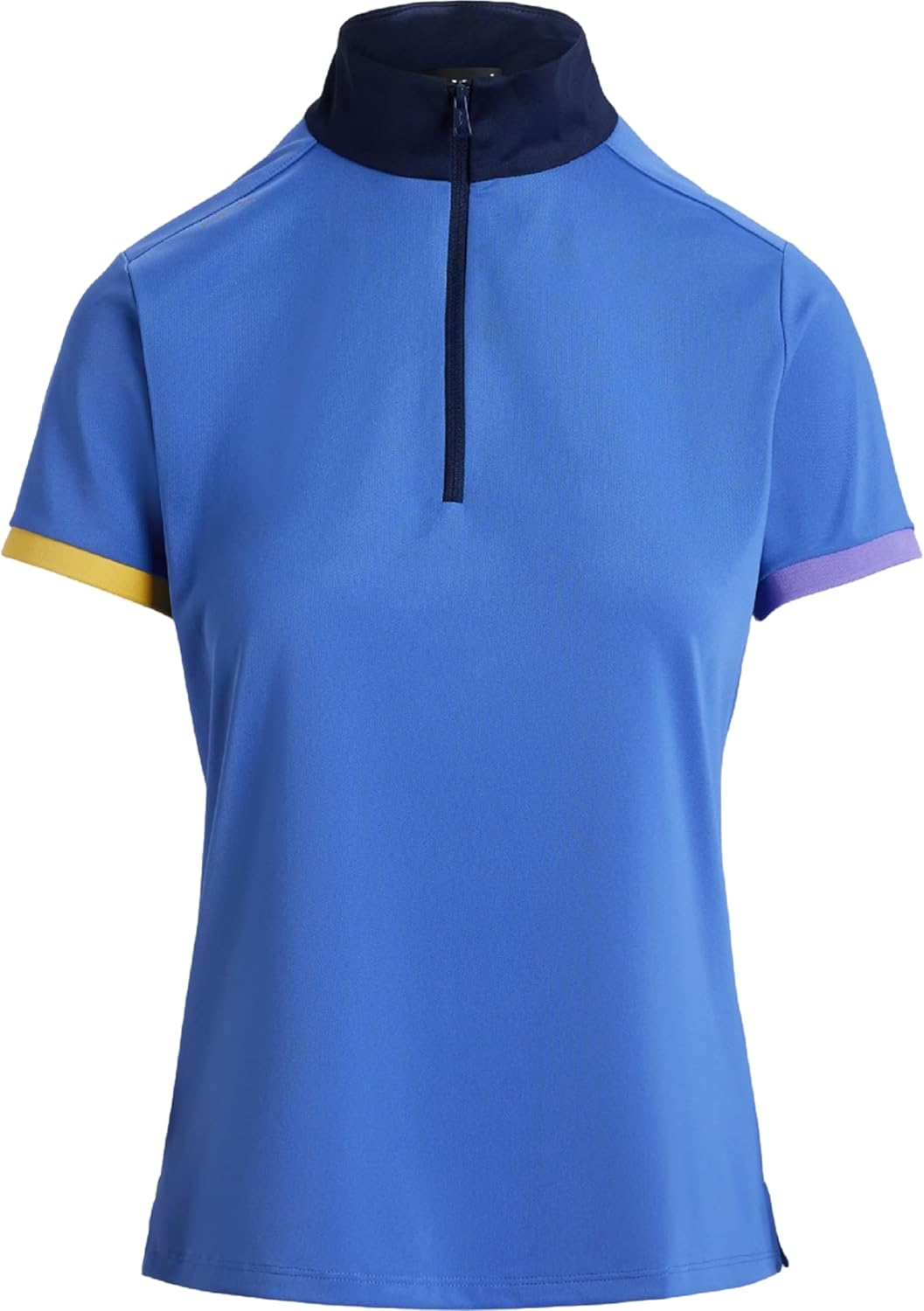 RLX Ralph Lauren Golf Women's Air Tech Pique Polo Shirt L Large Blue