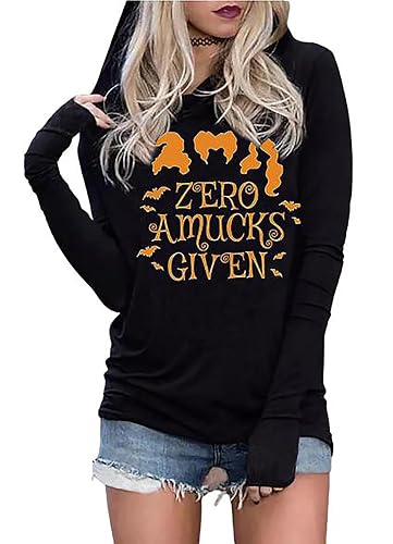 Susongeth Halloween Sanderson Sisters Fashion Hoodie Women Halloween Hocus Pocus