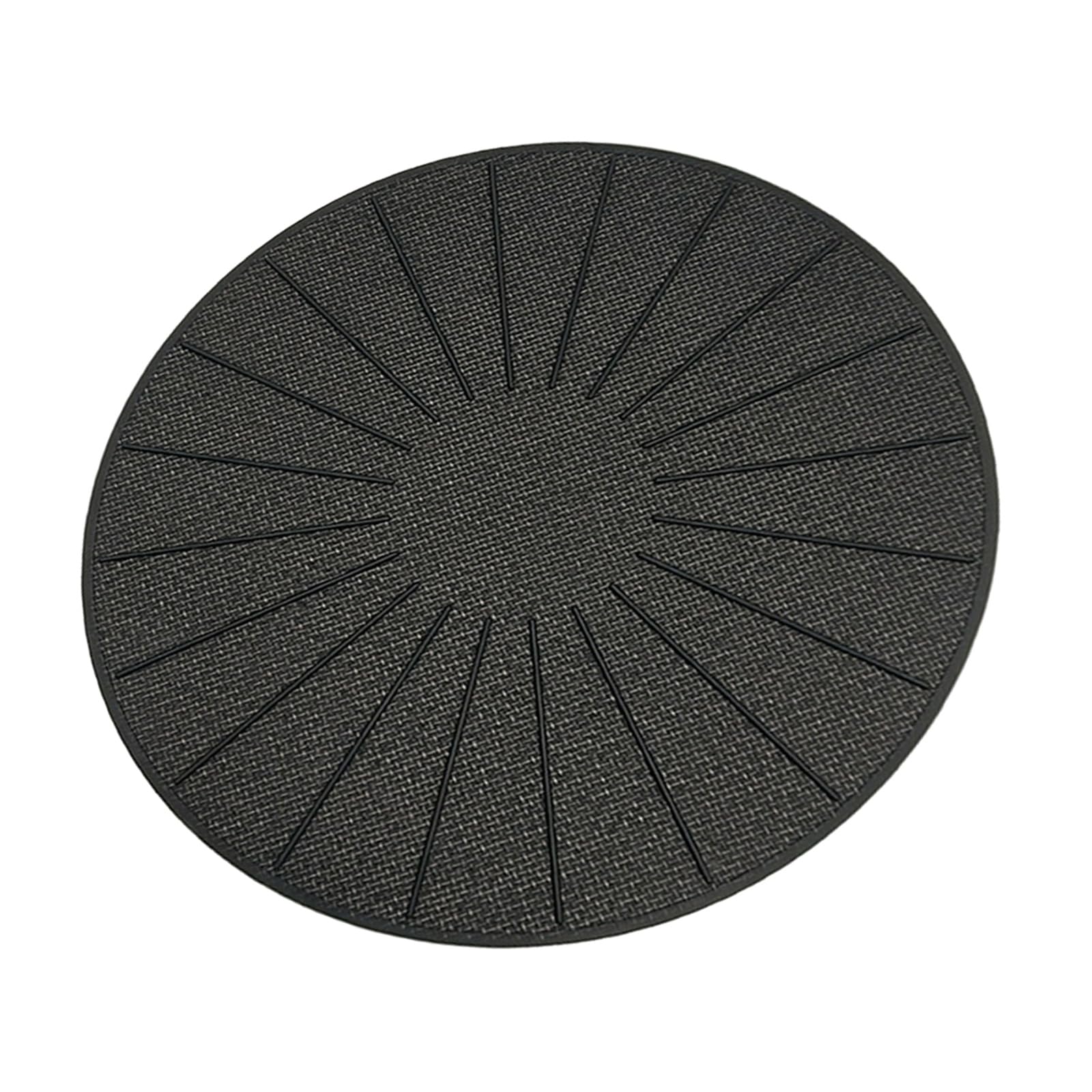NMFLAB Stove Induction Cooktops Mat Silicone Nonslip Scratch Protector Black Home Cooking Mats Silicone Texture Kitchen Accessory