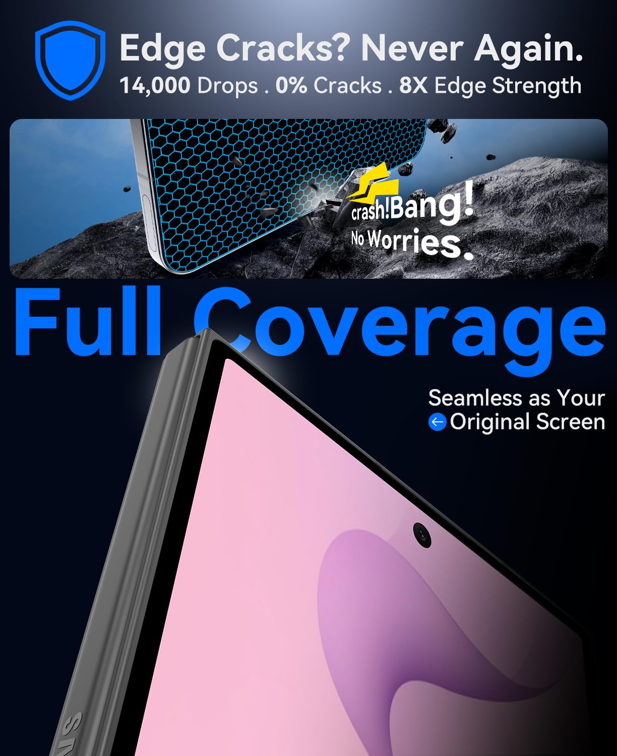 DABEN Tempered Glass For Samsung Galaxy Z Fold 8 — Amazon image 5