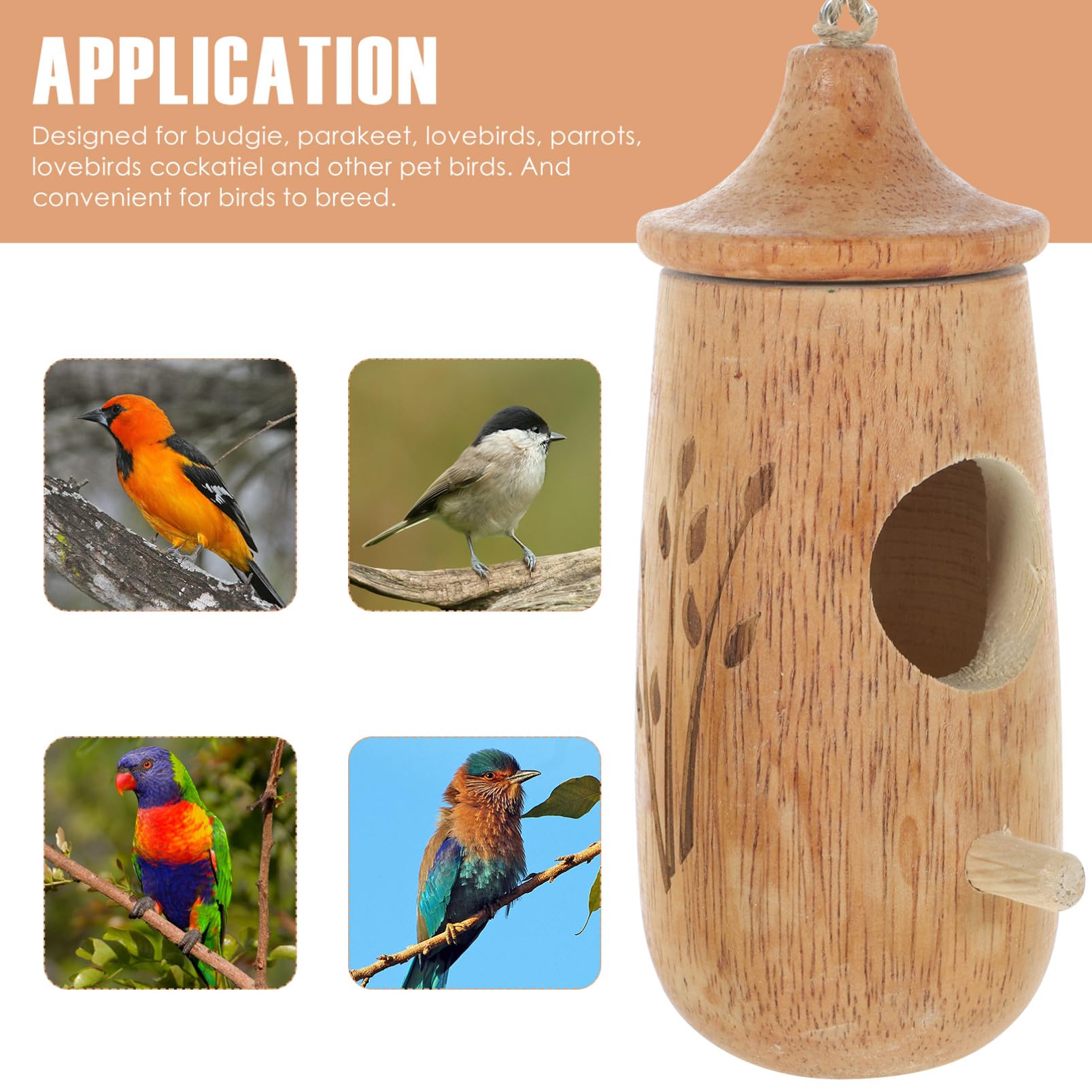 minkissy 2stücke Hängender Vogelfutterspender Für Garten Balkon Robuster Futterspender Für Wildvögel Dekorative Gartenidee Zum Anlocken Von Vögeln Spielzeug Für Gefiederte Freunde