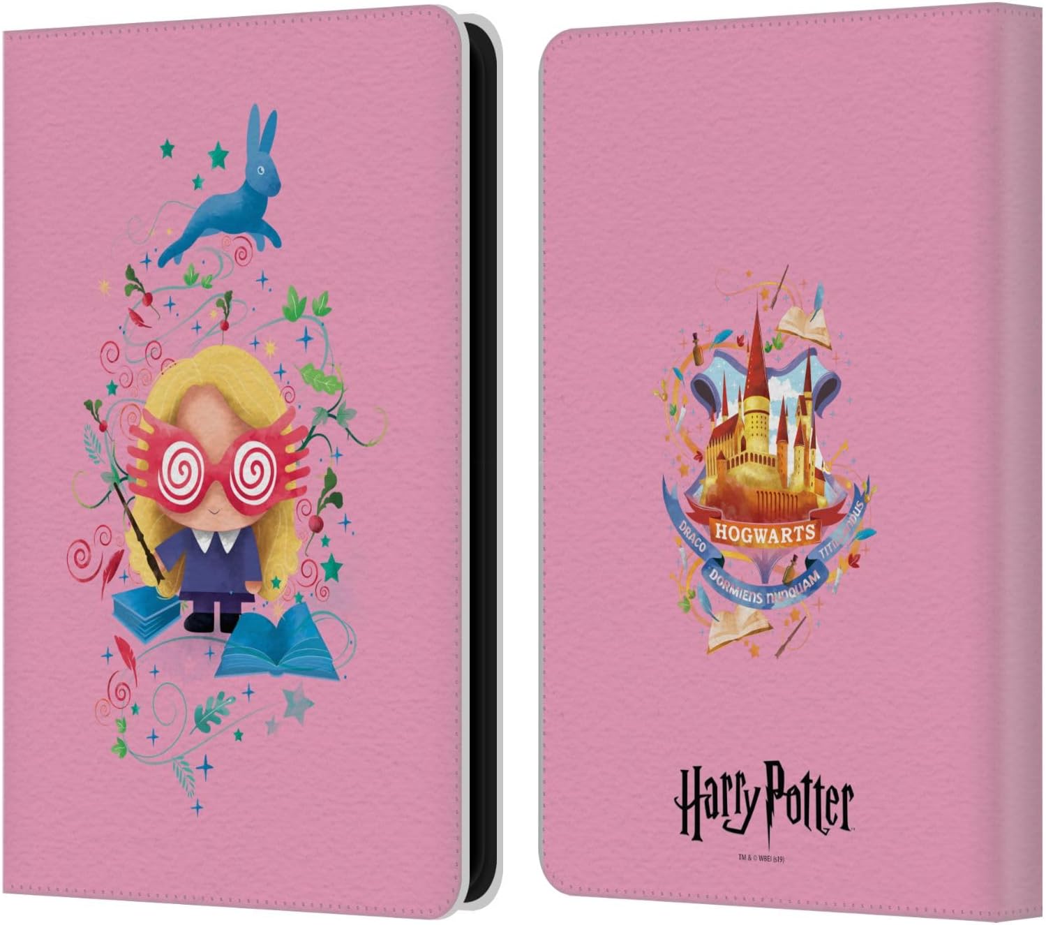 Head Case Designs Officially Licensed Harry Potter Hufflepuff Deathly Hallows II Leather Wallet Case Compatible with Amazon Kindle 11th Gen 6in 2022