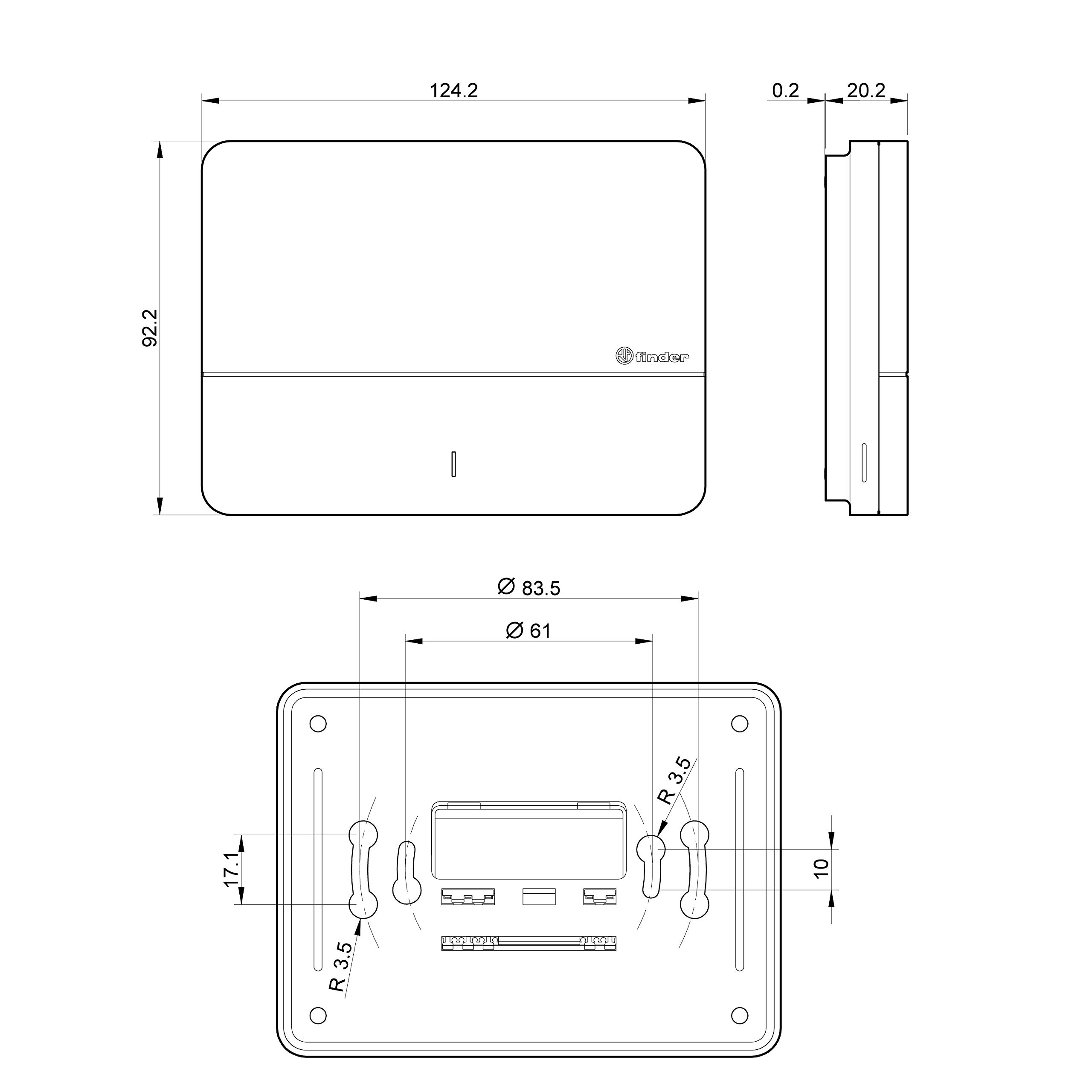 BUSCADOR DE TERMOSTATO INTELIGENTE PASARELA WIFI 1CB190050007POA