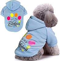 Vista 10 de Jecikelon Sudaderas con capucha para perros de invierno, ropa cálida para perros pequeños, chihuahua, abrigo, ropa para cachorros, gatos, disfraz