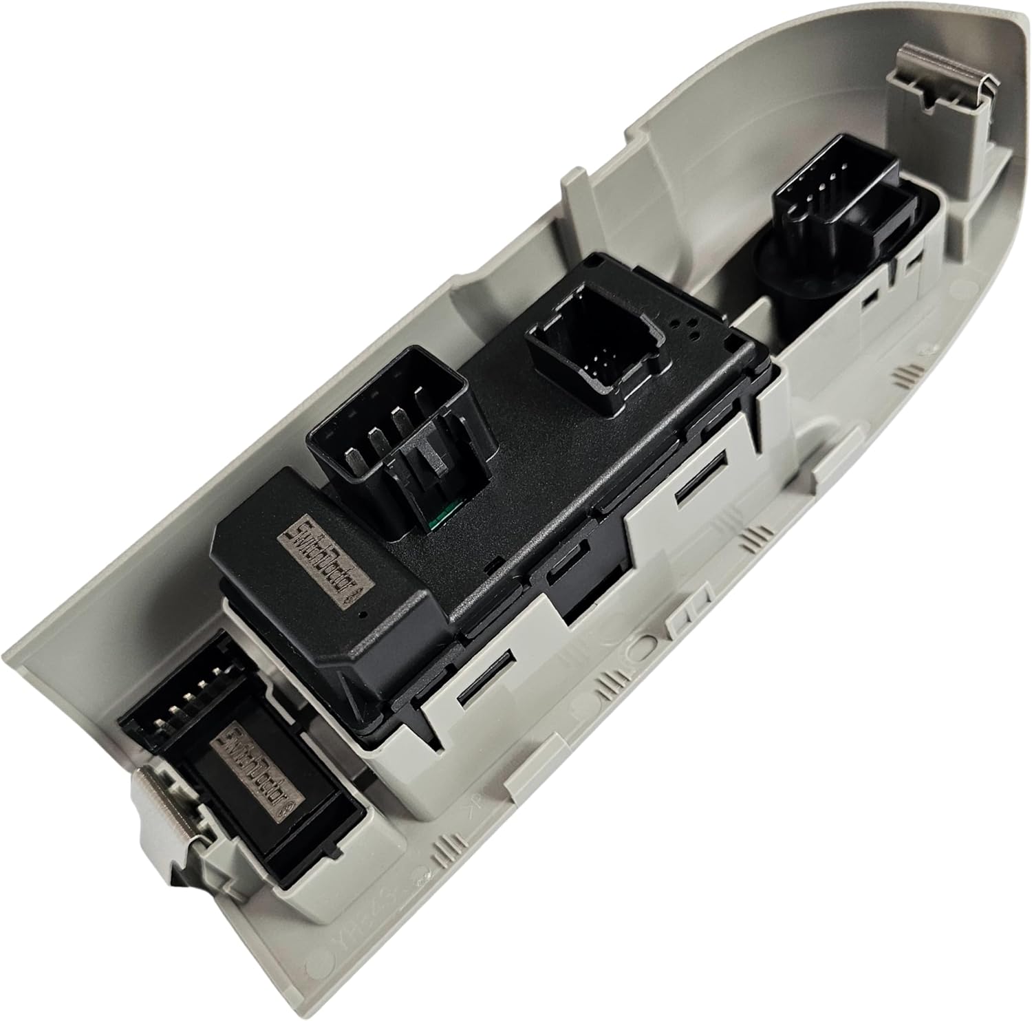 SWITCHDOCTOR Window Master Switch Assembly Gray for 2010-2013 Chevrolet Silverado & GMC Sierra (Standard Cab Pickup, Regular Cab, Full Assembly)