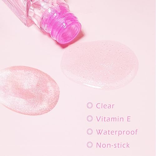 Color Changing Lip Oil Non-sticky Lip Glow Oil Moisturizing Color Changing Lipstick Long Lasting Lip Gloss for Women Girls Travel Daily Use(03#)