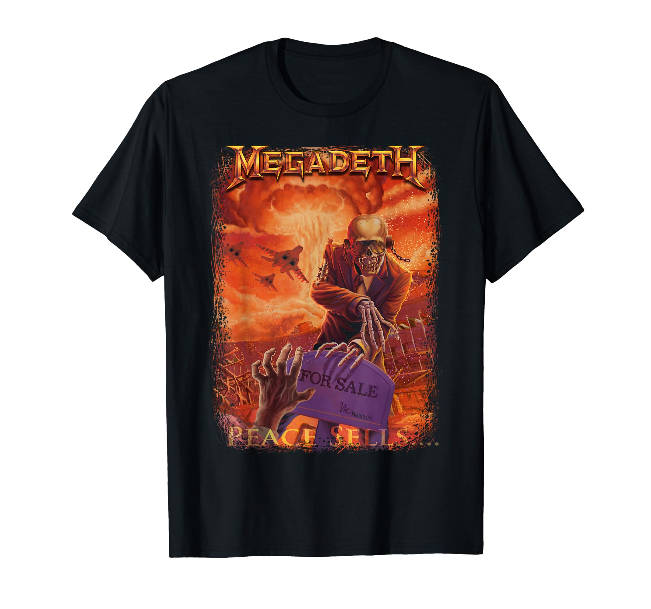 Megadeth - Skeleton Realtor T-Shirt