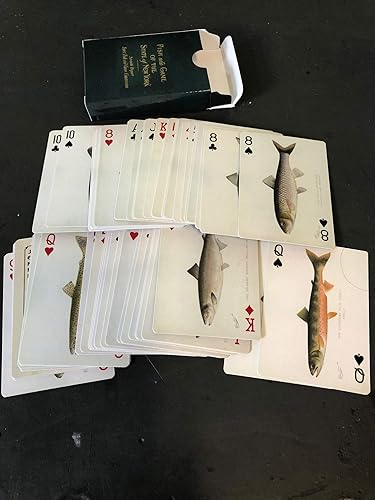 Miniatura 4 de S.F. Denton Fish y juego de cartas de Nueva York