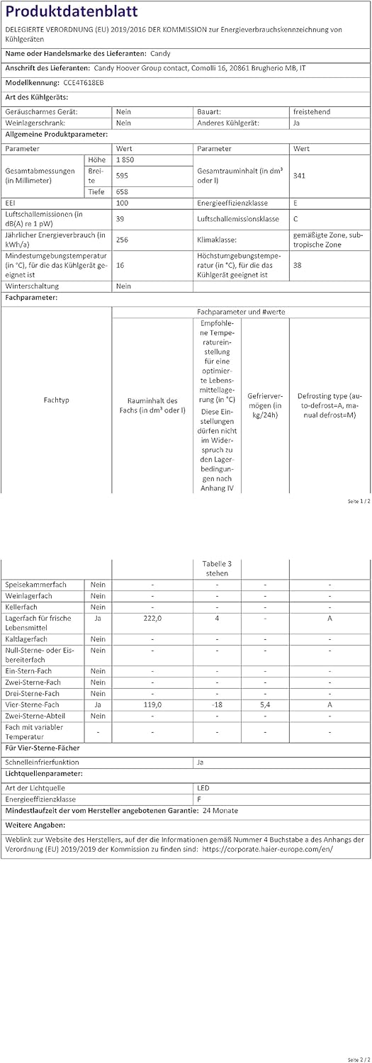 Candy Fresco CCE4T618EB, Frigorifero Combi, 60 cm, Altezza 1,85 m, 344 L, Total No Frost Circle+, Connettività Wi-Fi, Cassetto Verdure, Elettronico Interno, LED, Porte Reversibili, 39DB, Classe E, Candy Fresco CCE4T618EB, Frigorifero Combi, 60 cm, Altezza 1,85 m, 344 L, Total No Frost Circle+, Connettività Wi-Fi, Cassetto Verdure, Elettronico Interno, LED, Porte Reversibili, 39DB, Classe E,