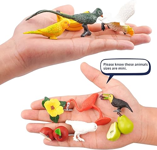 Miniatura 2 de VonkoTuo Juego de juguetes de granja, 14 piezas, figuras de animales de granja, cerdo, caballo, granero, tractor, juguetes, decoración de pasteles,