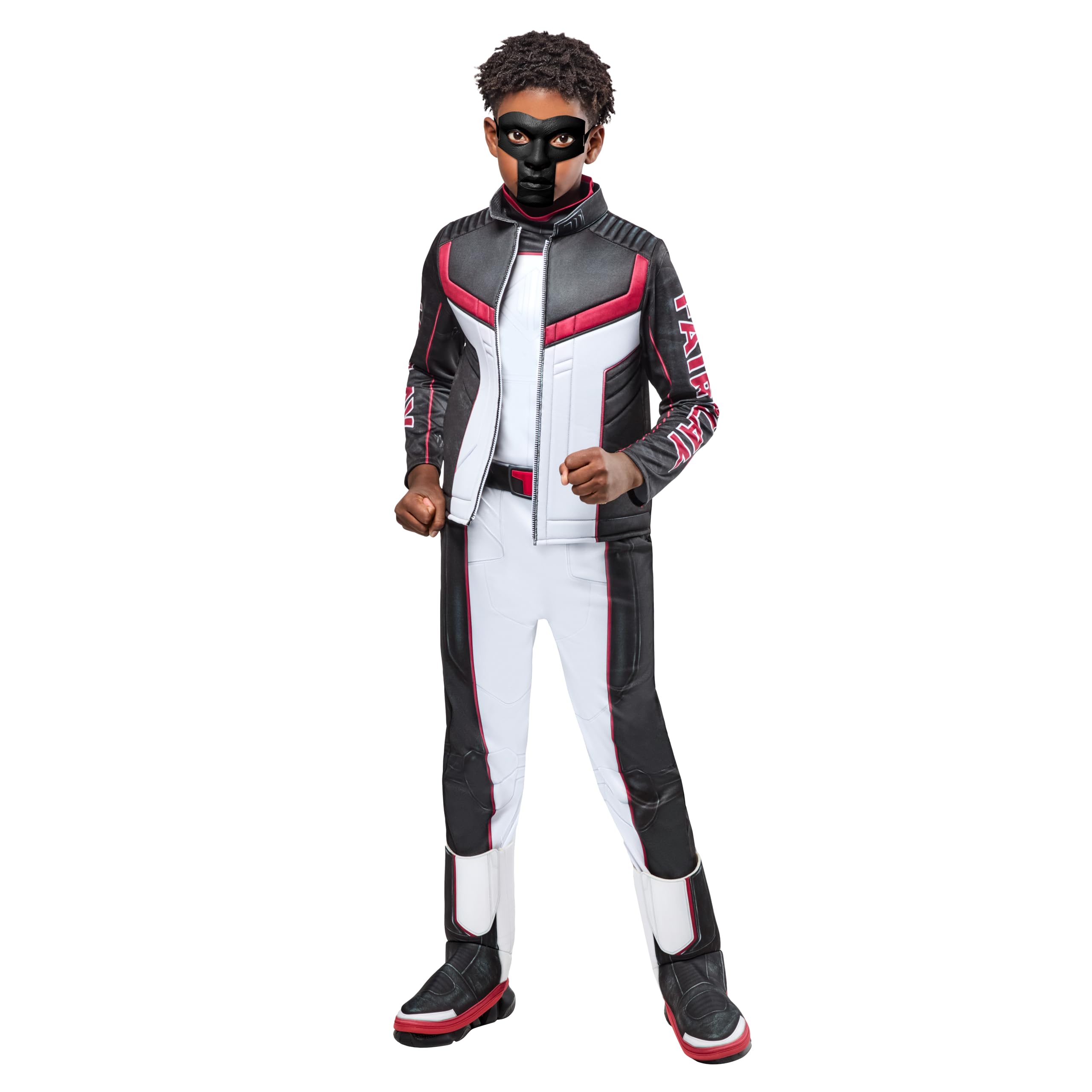 Rubies Mr. Terrific Deluxe Kids Boys Costume tuta con giacca sintetica attaccata e maschera
