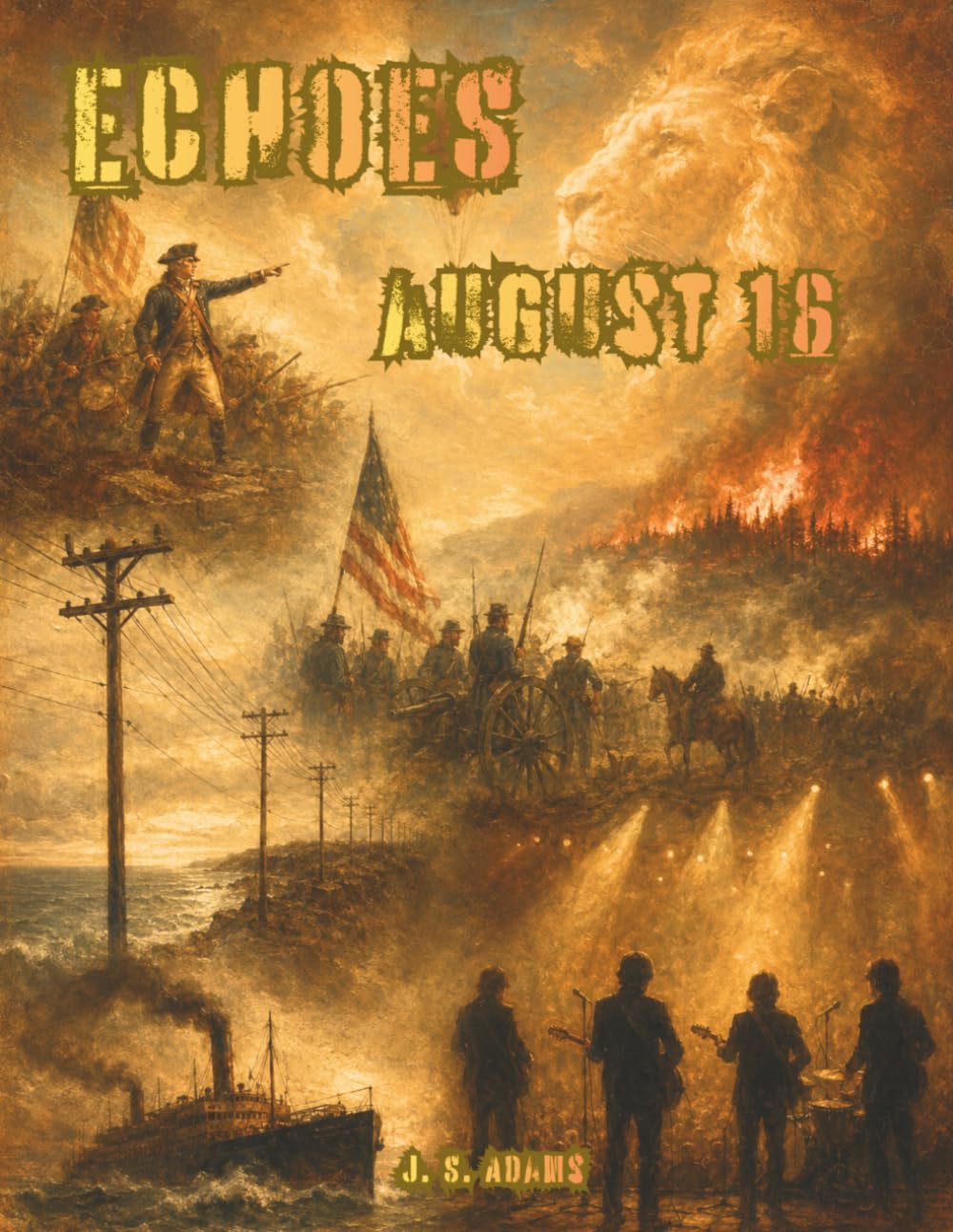 Echoes: August 16: A Coloring Journey Through August 16th in History (Echoes: A Coloring Journey Through History)