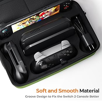 COOWPS Carrying Case for Nintendo Switch 2, Full Protection