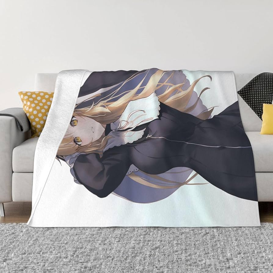韓国限定　ブルーアーカイブ　アニバーサリー　グッズ　C&C 膝掛け　ブランケット Amazon｜ブランケット 膝掛け フランネル バーチャル Vtube