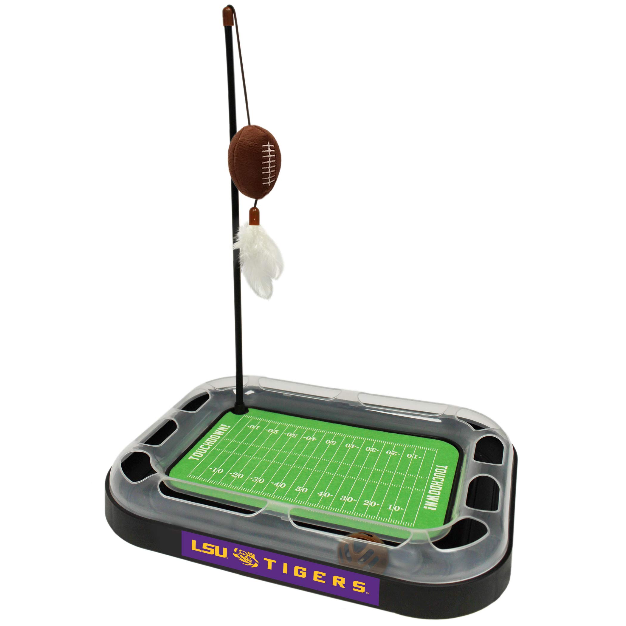 WORKERS & TCB/ Football T 色Cat Graas Amazon.com : Pets First Football Field CAT Scratcher Toy with