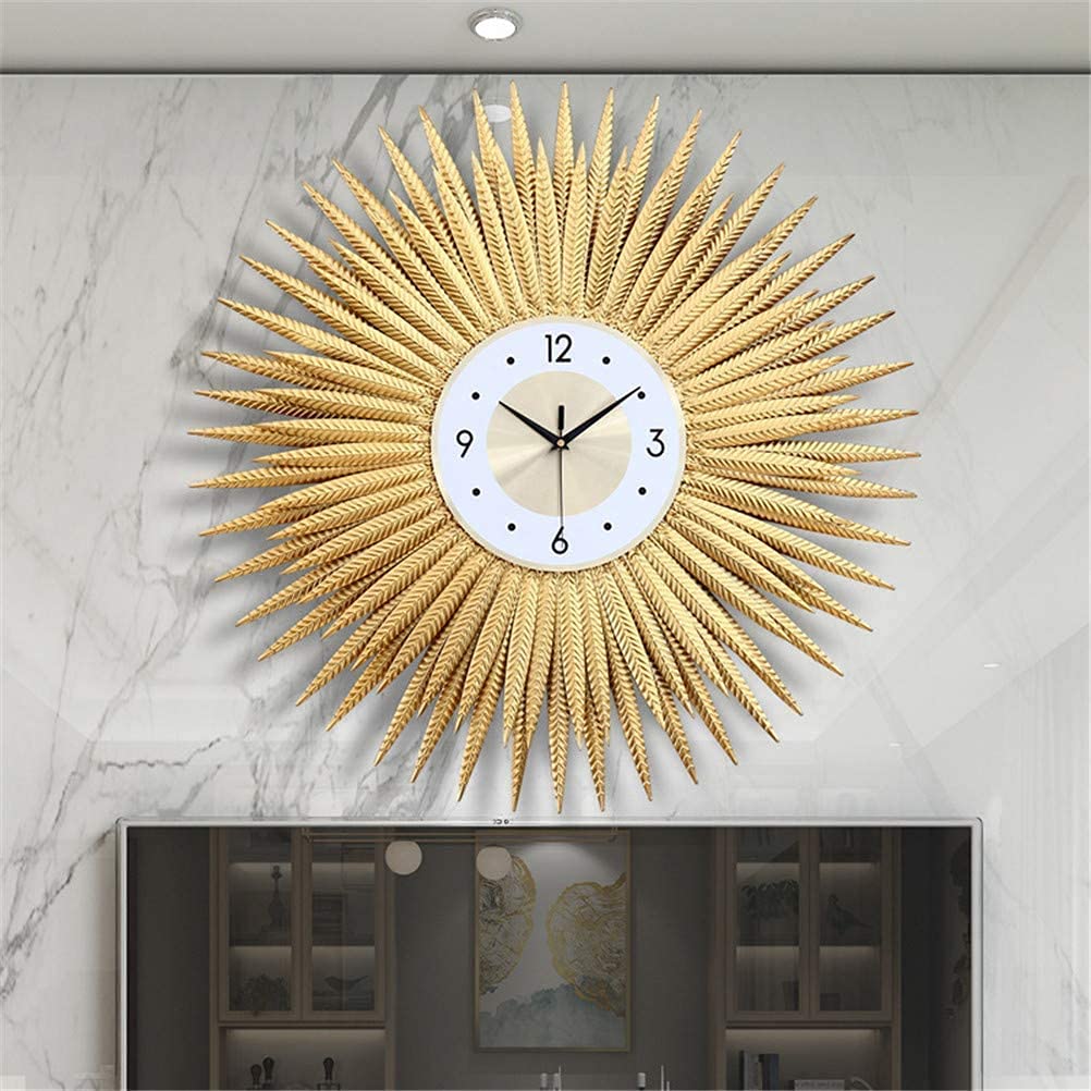 Amazon.com: Wall Clocks Sparkling Bling Metallic and Crystal 3D