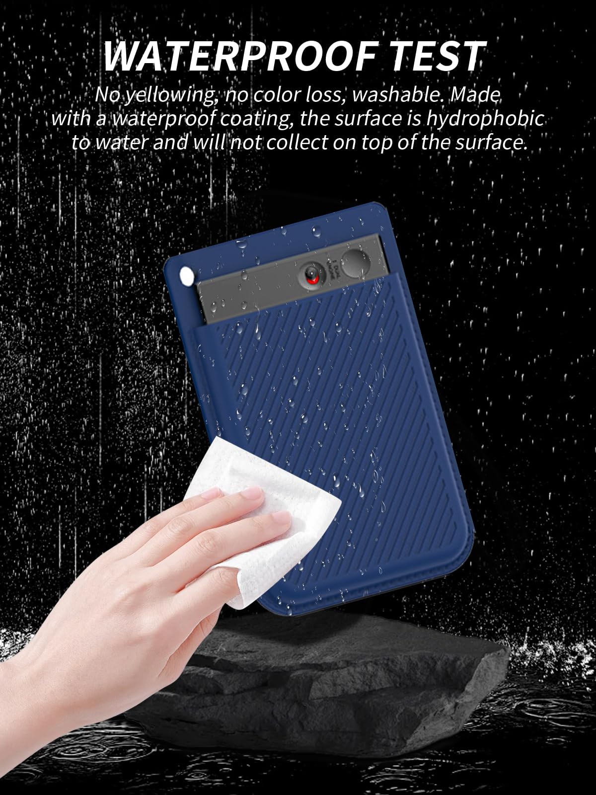 Étui pour enregistreur vocal PLAUD Note AI, lavable, protection antichute, bleu