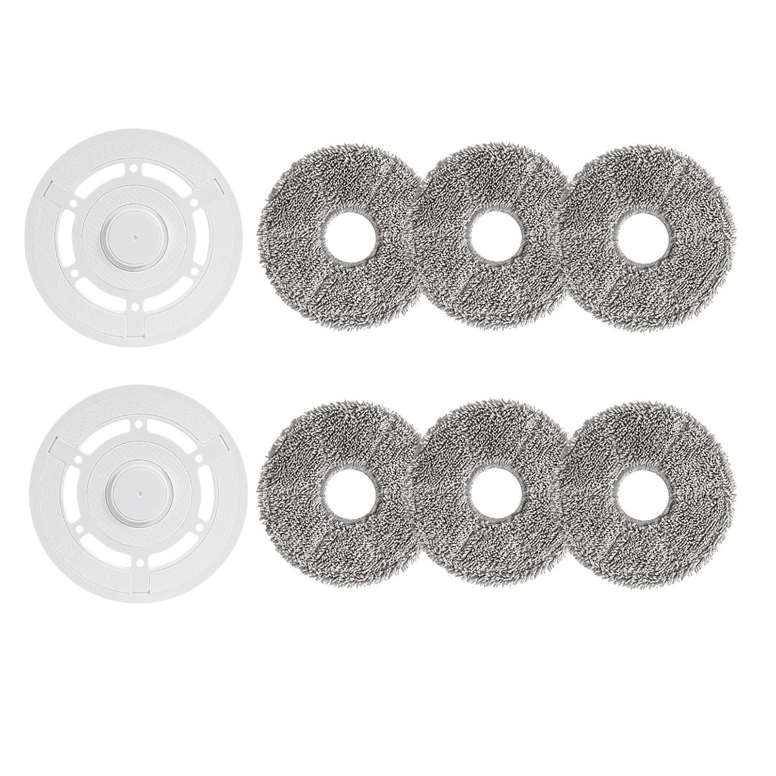 FCOIN Rag Holder Accessories ，Compatible for Ecovacs，Compatible for DEEBOT, T10 OMNI/TURBO/X1 OMNI/TURBO/X1S PRO Spare Mop Cloth Robot Vacuum cleaner parts(E)