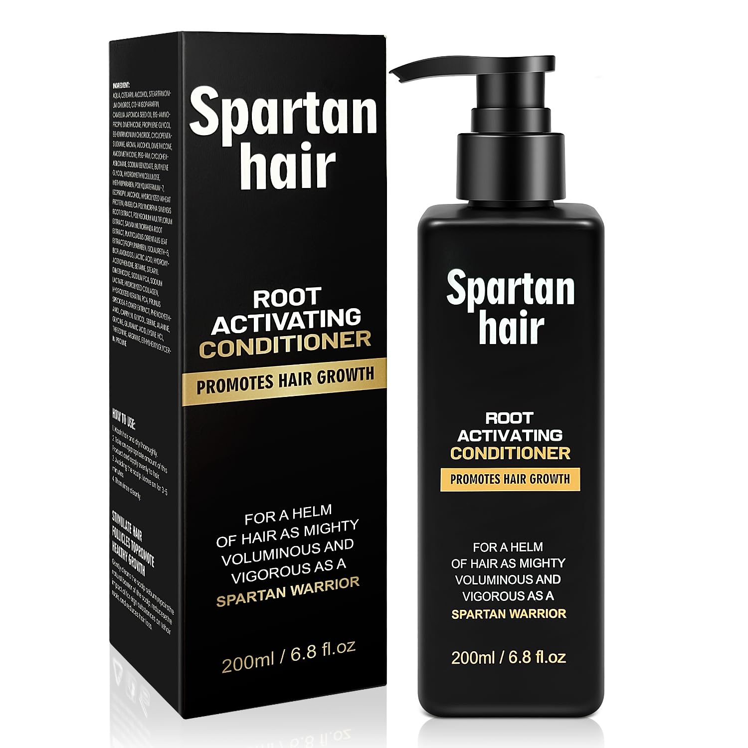 Root Activator Conditioner, Thickening Strengthening Hair Conditioner for Dry Damaged Thinning Hair, Deep Moisturizing Nourishing Scalp & Hair Care for Men & Women 6.8 Fl Oz（200ML）