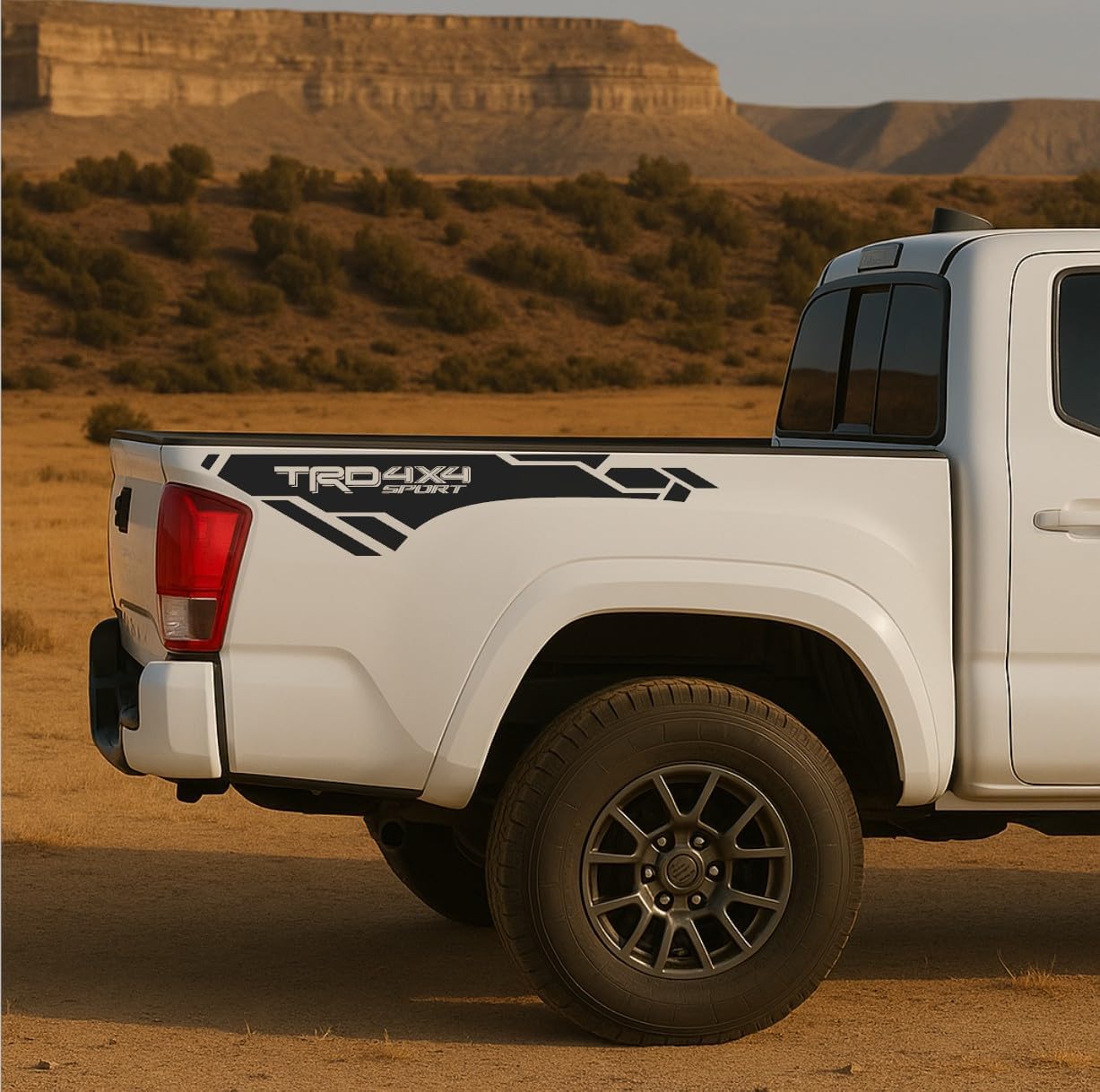 ToyotaTacomaTRD 4X4 Sport Bed Vinyl Decal Sticker Graphics Kit, 2016-2023