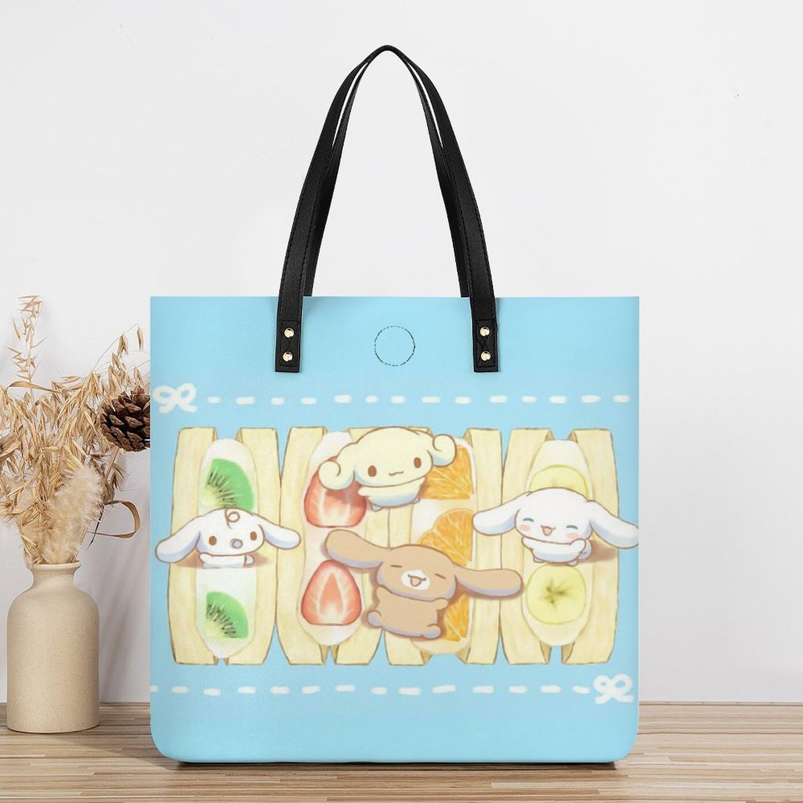 Amazon.co.jp: シナモロール バッグ トートバック レザー ハンドバッグ