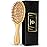 GAINWELL Bamboo Hair Brush for Hair Growth, Natural Bamboo Bristles Detangling Wooden Paddle Hairbrush for Massaging Scalp, for Women Men and Kids, for All Hair Types, with Ergonomic handle