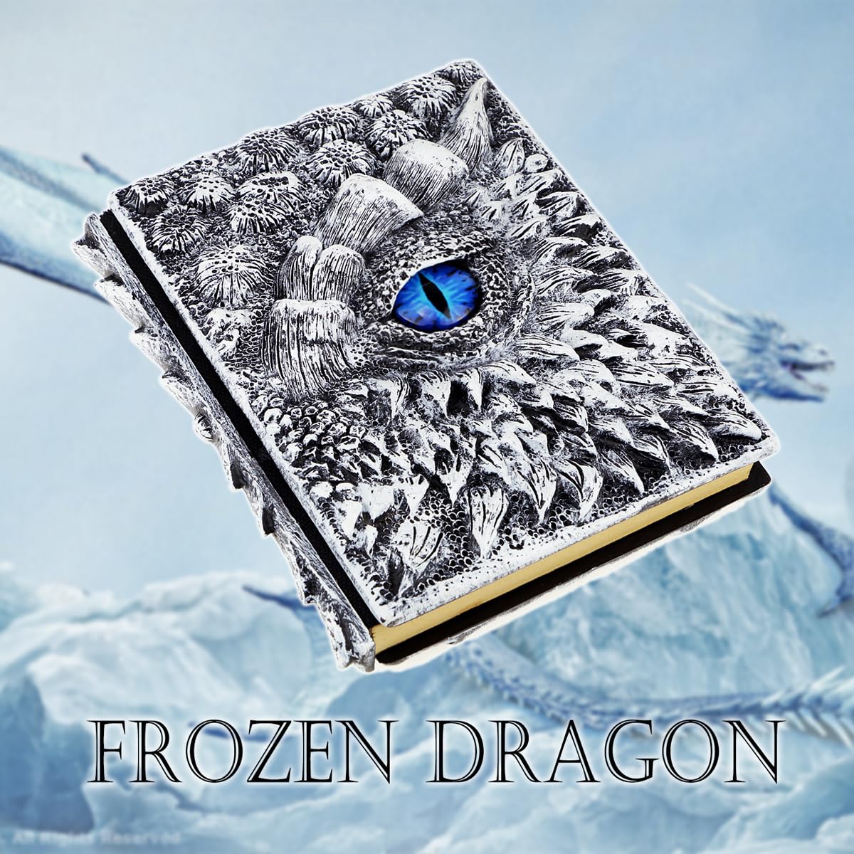 Mazeran 3D Dragon Hardcover Embossed Journal - Image 2