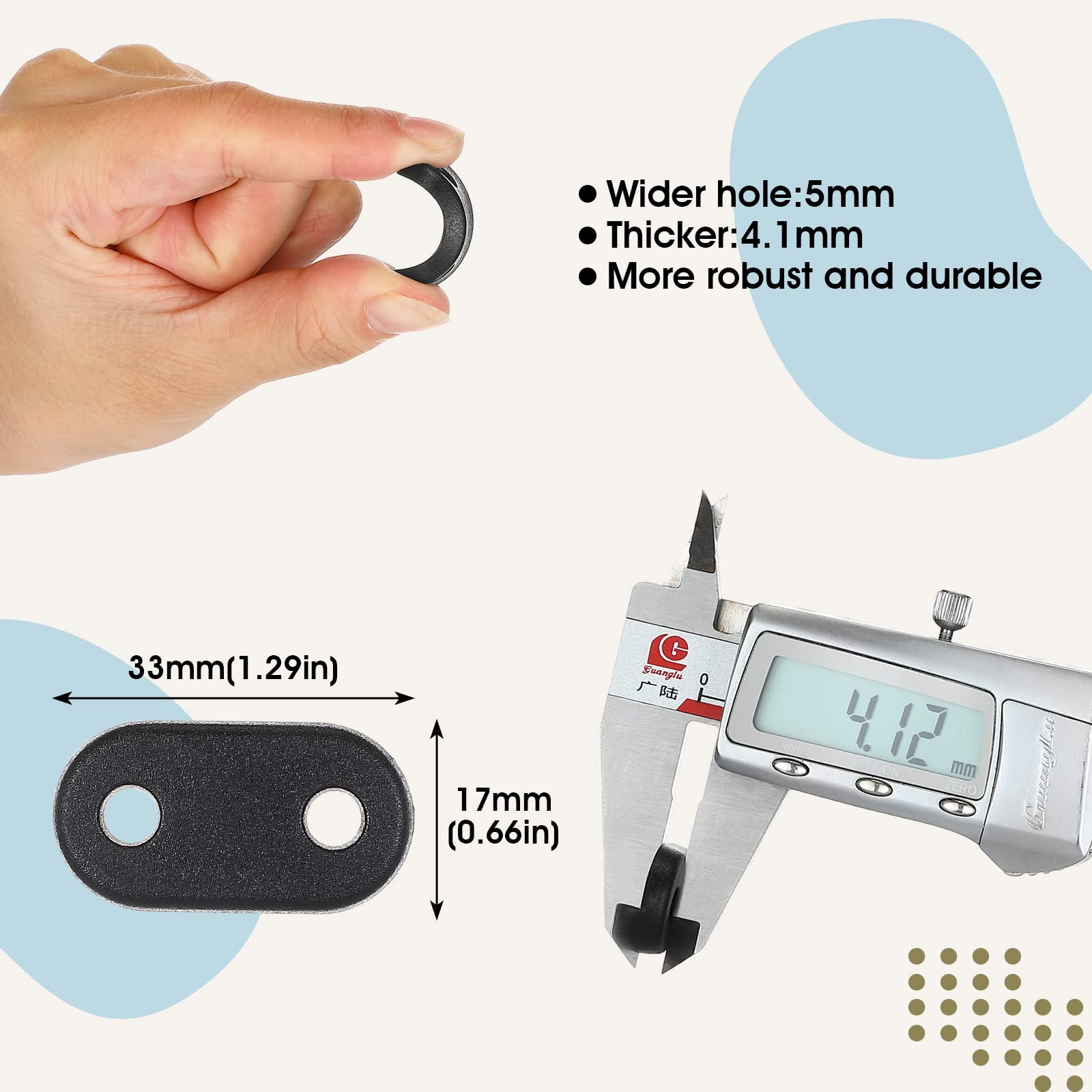 Photect 200 Sets Fixation pour Clôture Brise-Vue 200 Clips Montage en PVC Résistant aux Intempéries 200 Attaches Câble Fil Plaque de Montage pour Jardin Balcon