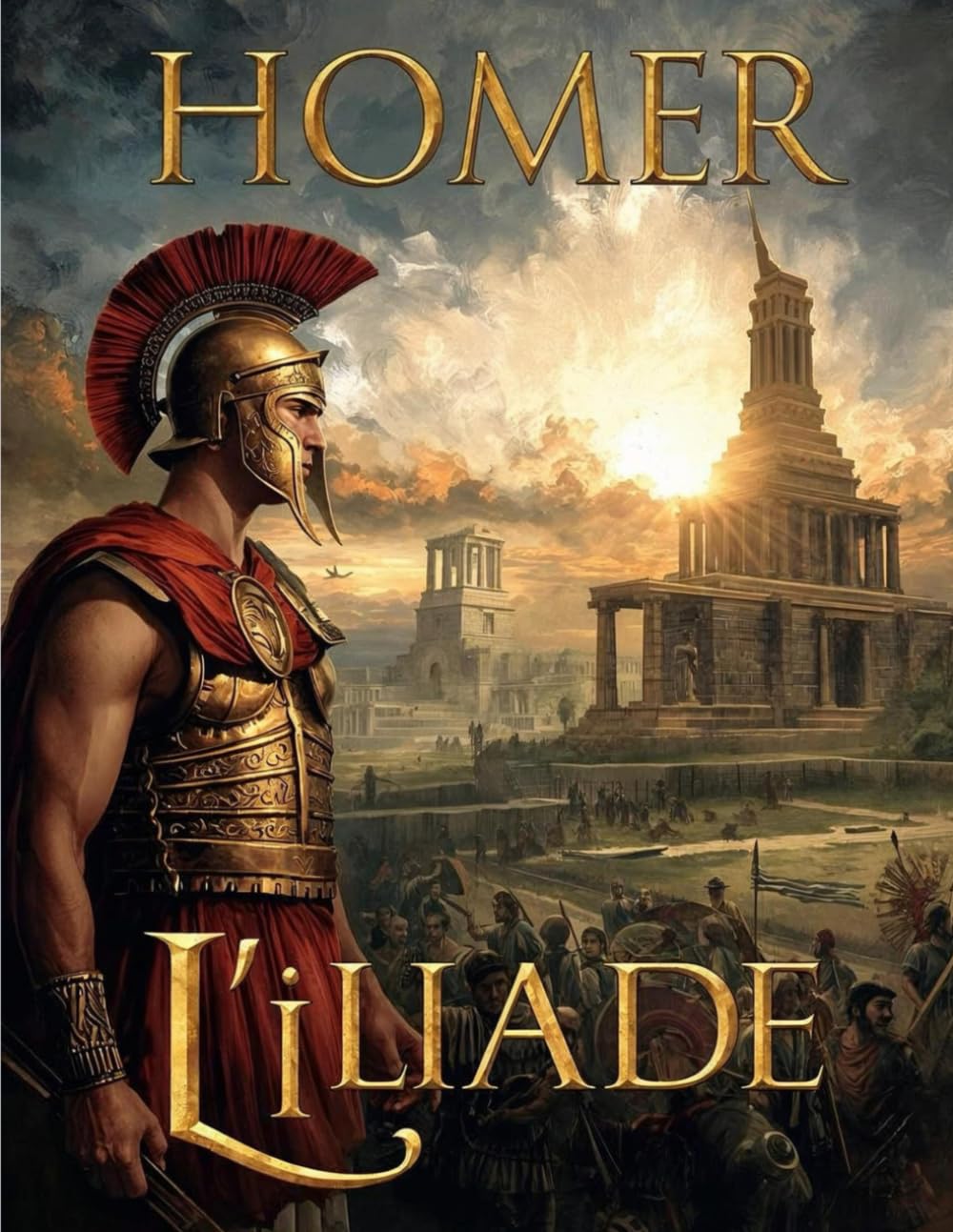 L'Iliade (Édition en français): Épopée de la guerre de Troie et fondement de la mythologie grecque